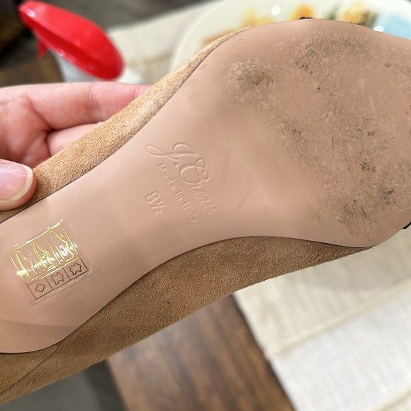 Beige J Crew Heels - Size 8 1/2 - Picture 10 of 10